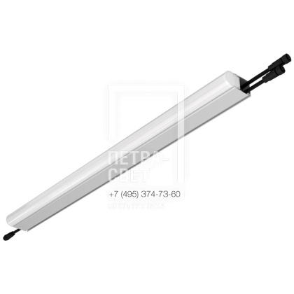 Модерн v2.0 13 750мм (18Вт/м) 24В DC 6 пикс. RGBW DMX CRI80 5000К Опал (Профиль, транзитное штепсельное соединение)