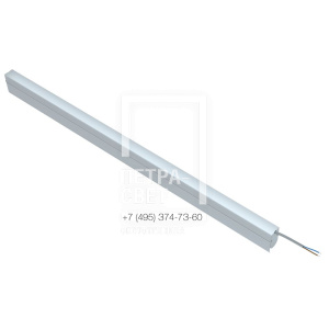 Модерн v2.0 9 1000мм (9Вт/м) 24В DC CRI80 5000К Опал (Профиль, козырек) фото 1