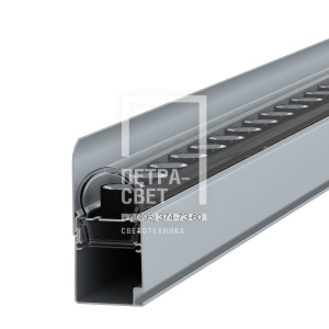 Модерн v2.0 9 Оптик 750мм (12Вт/м) 48В DC CRI80 4000К 25° (Профиль, козырек, транзитное штепсельное соединение) фото 2