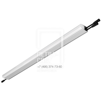 Модерн v2.0 15 870мм (18Вт/м) 24В DC 7 пикс. RGBW DMX CRI80 4000К Опал (Профиль, транзитное штепсельное соединение)