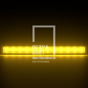 Барокко 12 600мм Янтарный Закаленное стекло фото 3