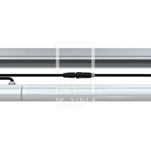 Модерн v2.0 2,5 840мм (3Вт/м) 48В DC CRI80 4000К Опал (Профиль, транзитное штепсельное соединение) фото 4
