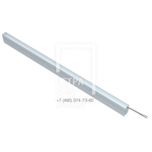 Модерн v2.0 3 1000мм (3Вт/м) 48В DC CRI80 4000К Опал (Профиль, козырек) фото 1