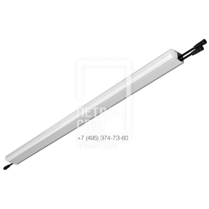 Модерн v2.0 18 1000мм (18Вт/м) 48В DC 1 пикс. RGBW DMX CRI80 5000К Опал (Профиль, транзитное штепсельное соединение)