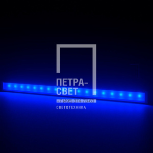 Барокко 36 900мм Синий Матовое закаленное стекло фото 6