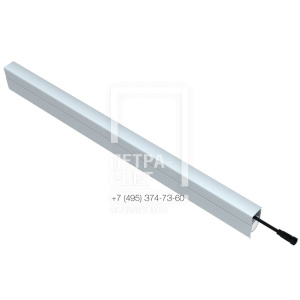 Модерн v2.0 9 Оптик 750мм (12Вт/м) 48В DC CRI80 5000К 45° (Профиль, козырек, транзитное штепсельное соединение) фото 1
