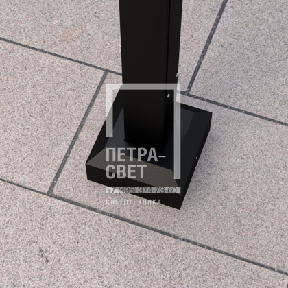 Аксессуар. Декоративный цоколь. Парк Ст (Фланец закладной в грунт)