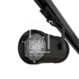 Акцент 16 CRI80 4000К 50° RAL9005 Муар Трековый шинопровод фото 2