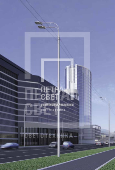 СП-800-9/11. Опора силовая прямостоечная трубчатая