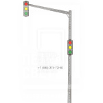 ОГСГ-8,1. Опора для светосигнального оборудования