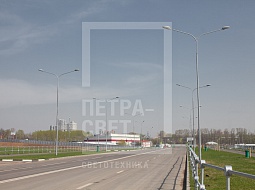 Опоры ОГКф-7 по ул. Проектируемый проезд № 5484 недалеко от Волоколамского шоссе г.Москва
