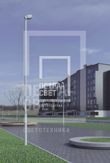 НП-3. Опора несиловая трубчатая неразборная